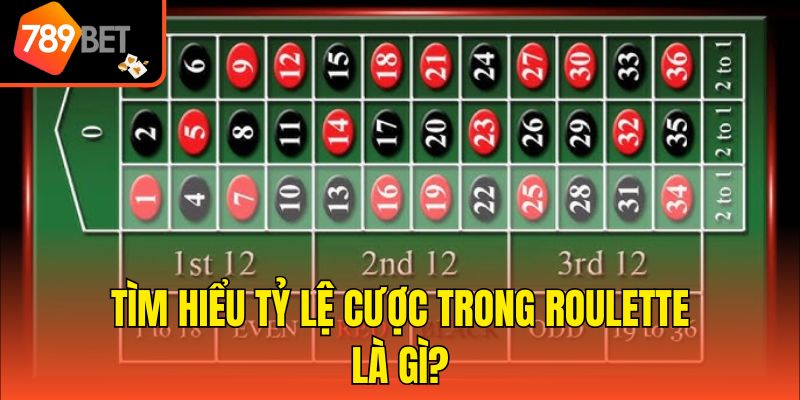 Tỷ Lệ Cược Trong Roulette - Cập Nhật Thông Tin Chuẩn Xác 2 Tìm hiểu tỷ lệ cược trong Roulette là gì?